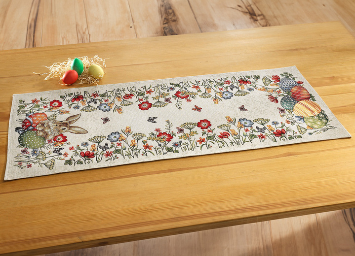 Tischdecken - Frühlingshafte Tisch- und Raumdekoration, in Größe 100 (2 Platzsets, 33/ 45 cm) bis 404 (Kissenbezug, 45/ 45 cm), in Farbe BUNT Ansicht 2