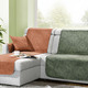Sessel- & Sofaüberwürfe - Wohnaccessoires mit Anti-Rutsch-Beschichtung – Farbe GRÜN – Ansicht 2 Sessel- & Sofaüberwürfe - Wohnaccessoires mit Anti-Rutsch-Beschichtung, in Größe 101 (Sesselschoner, 50x150 cm) bis 905 (2 Kissenbezüge, 40x40 cm), in Farbe BEIGE – Farbe GRÜN – Ansicht 2