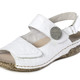 Sandaletten & Pantoletten - Rieker, bequeme Damen-Sandalen, Weite H, mit herausnehmbarem Fußbett, in Größe 036 bis 042, in Farbe WEISS – Farbe WEISS – Ansicht 1