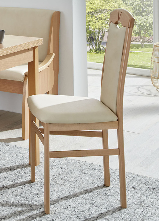 Stühle & Sitzbänke - Zeitlose Esszimmermöbel, in Farbe EICHE-BRAUN, in Ausführung Eckbankgruppe, 4-teilig Ansicht 5