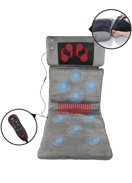 - Maxxmee Shiatsu-Massageauflage für den ganzen Körper, in Farbe GRAU Ansicht 1