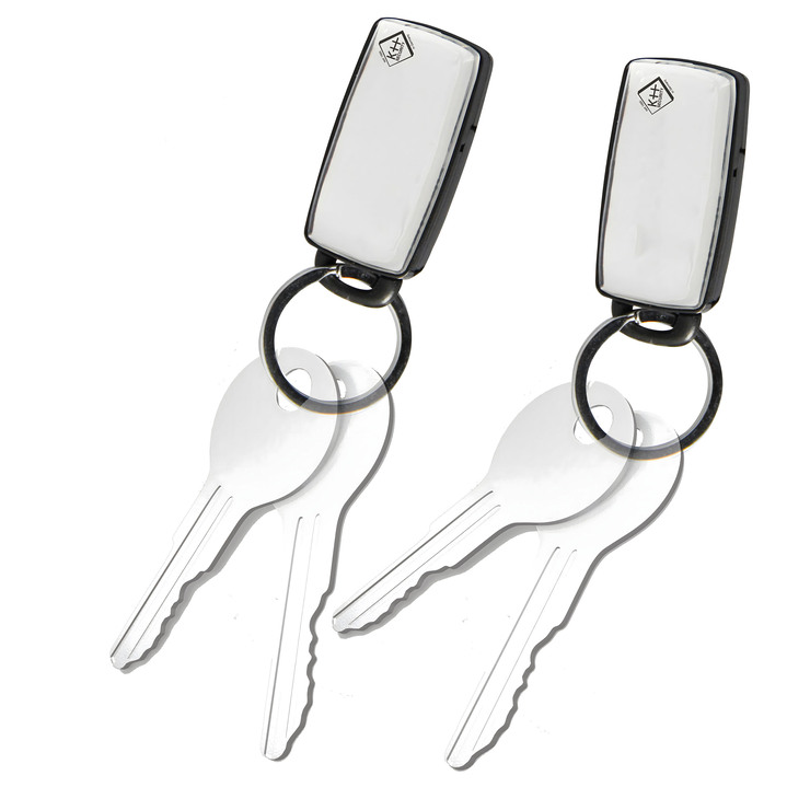 Praktische Hilfsmittel - Schlüsselfinder, 2er-Set, in Farbe SILBER Ansicht 2