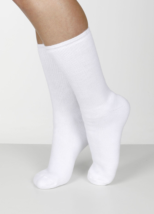 Strümpfe - Wärmespeicher-Socken-Set für Herren, in Farbe WEIß Ansicht 1