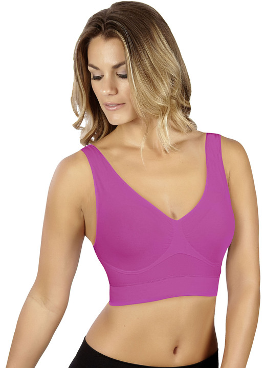 Wäsche - Wohlfühl-BH, 7er-Pack, in Größe 3XL (52/54) bis XXL (48/50), in Farbe MULTICOLOR Ansicht 1