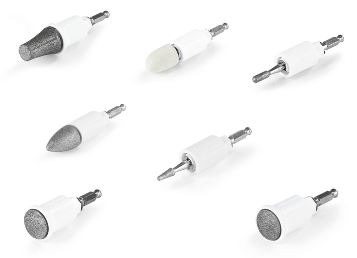 - Mani- und Pediküre-Set, in Farbe WEISS-ROSA Ansicht 2