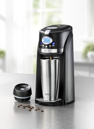 Kaffeemaschine mit integriertem Mahlwerk