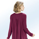 Blusen & Tuniken - Shirt-Tunika mit rundem Halsausschnitt – Farbe BORDEAUX – Ansicht 2 Blusen & Tuniken - Shirt-Tunika mit rundem Halsausschnitt, in Größe 036 bis 054, in Farbe ROYALBLAU – Farbe BORDEAUX – Ansicht 2
