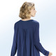 Blusen & Tuniken - Shirt-Tunika mit rundem Halsausschnitt – Farbe MARINE – Ansicht 2 Blusen & Tuniken - Shirt-Tunika mit rundem Halsausschnitt, in Größe 036 bis 054, in Farbe ROYALBLAU – Farbe MARINE – Ansicht 2