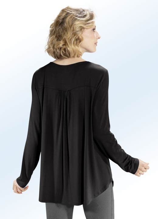 Blusen & Tuniken - Shirt-Tunika mit rundem Halsausschnitt Ansicht 6 Blusen & Tuniken - Shirt-Tunika mit rundem Halsausschnitt, in Größe 036 bis 054, in Farbe ROYALBLAU Ansicht 6