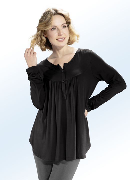 Blusen & Tuniken - Shirt-Tunika mit rundem Halsausschnitt Ansicht 5 Blusen & Tuniken - Shirt-Tunika mit rundem Halsausschnitt, in Größe 036 bis 054, in Farbe ROYALBLAU Ansicht 5