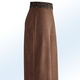 - Weich fließende Culotte in Wildleder-Optik, in Größe 017 bis 052, in Farbe COGNAC – Farbe COGNAC – Ansicht 1