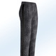 Hosen - Hose in aktueller Leo-Dessinierung, in Größe 017 bis 052, in Farbe GRAU-SCHWARZ – Farbe GRAU-SCHWARZ – Ansicht 1