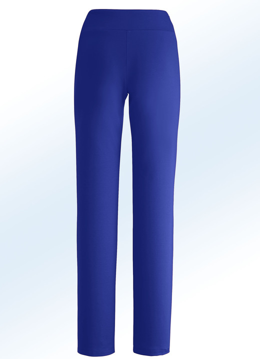 Hosen - Jerseyhose mit höherem, elastischem Formbund, in Größe 018 bis 245, in Farbe ROYALBLAU Ansicht 2