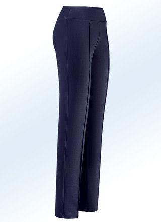 Jerseyhose mit höherem, elastischem Formbund