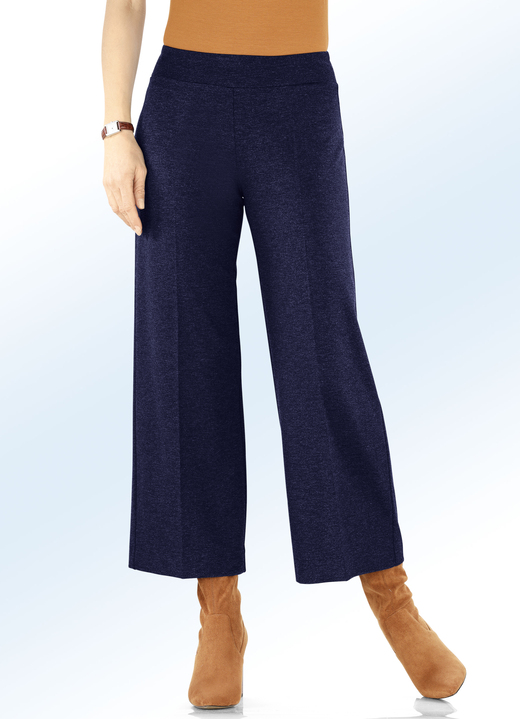 Hosen in Schlupfform - Hose in modisch verkürzter Länge, in Größe 018 bis 054, in Farbe ANTHRAZIT MEL. Ansicht 16