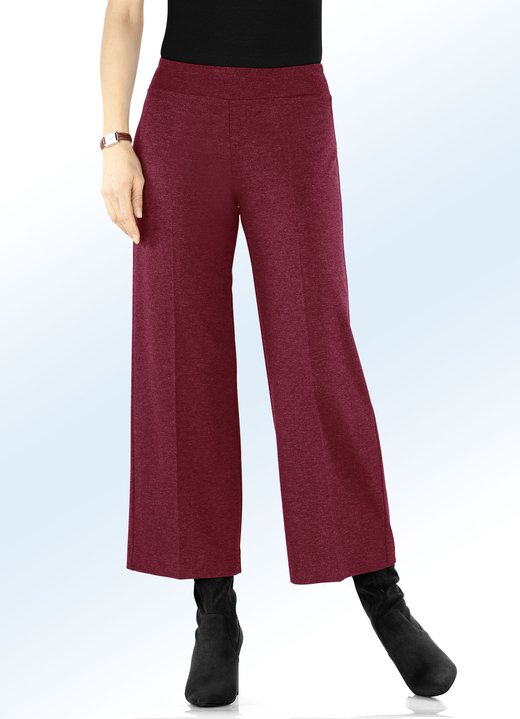 Hosen in Schlupfform - Hose in modisch verkürzter Länge, in Größe 018 bis 054, in Farbe ANTHRAZIT MEL. Ansicht 13