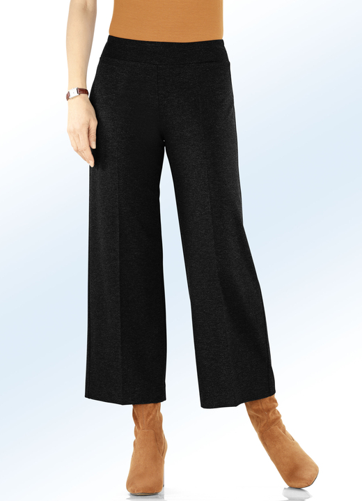 Hosen in Schlupfform - Hose in modisch verkürzter Länge, in Größe 018 bis 054, in Farbe ANTHRAZIT MEL. Ansicht 10