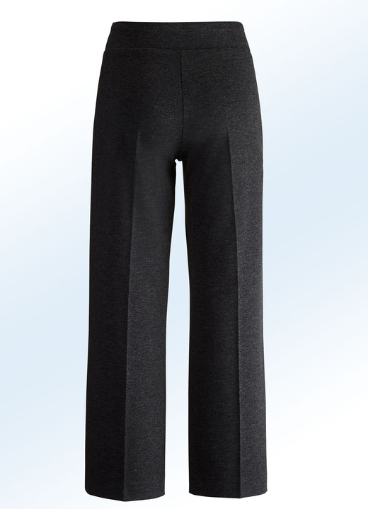 Hosen in Schlupfform - Hose in modisch verkürzter Länge, in Größe 018 bis 054, in Farbe ANTHRAZIT MEL. Ansicht 9