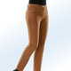 - Hose in 5-Pocket-Form mit softem Griff, in Größe 018 bis 054, in Farbe COGNAC – Farbe COGNAC – Ansicht 1