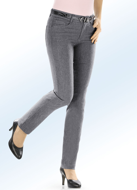 Hosen - Hose mit angenehm weicher, wärmender Innenseite Ansicht 7 Hosen - Hose mit angenehm weicher, wärmender Innenseite, in Größe 018 bis 052, in Farbe NUGATBRAUN Ansicht 7