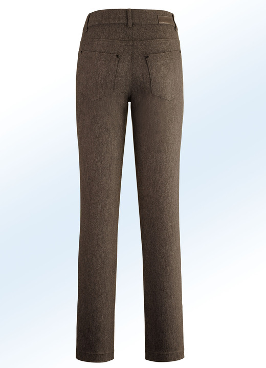 Hosen - Hose mit angenehm weicher, wärmender Innenseite Ansicht 2 Hosen - Hose mit angenehm weicher, wärmender Innenseite, in Größe 018 bis 052, in Farbe NUGATBRAUN Ansicht 2