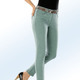 SALE % - Magic-Jeans mit toller Nietenzier sowie angesagtem Fransensaum – Farbe JADEGRÜN – Ansicht 3 SALE % - Magic-Jeans mit toller Nietenzier sowie angesagtem Fransensaum, in Größe 017 bis 052, in Farbe WEISS – Farbe JADEGRÜN – Ansicht 3