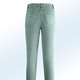 SALE % - Magic-Jeans mit toller Nietenzier sowie angesagtem Fransensaum – Farbe JADEGRÜN – Ansicht 2 SALE % - Magic-Jeans mit toller Nietenzier sowie angesagtem Fransensaum, in Größe 017 bis 052, in Farbe WEISS – Farbe JADEGRÜN – Ansicht 2