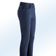 SALE % - Magic-Jeans mit toller Nietenzier sowie angesagtem Fransensaum – Farbe DUNKELBLAU – Ansicht 1 SALE % - Magic-Jeans mit toller Nietenzier sowie angesagtem Fransensaum, in Größe 017 bis 052, in Farbe WEISS – Farbe DUNKELBLAU – Ansicht 1