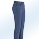 SALE % - Magic-Jeans mit toller Nietenzier sowie angesagtem Fransensaum – Farbe JEANSBLAU – Ansicht 1 SALE % - Magic-Jeans mit toller Nietenzier sowie angesagtem Fransensaum, in Größe 017 bis 052, in Farbe WEISS – Farbe JEANSBLAU – Ansicht 1
