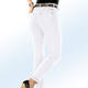 SALE % - Magic-Jeans mit toller Nietenzier sowie angesagtem Fransensaum – Farbe WEISS – Ansicht 4 SALE % - Magic-Jeans mit toller Nietenzier sowie angesagtem Fransensaum, in Größe 017 bis 052, in Farbe WEISS – Farbe WEISS – Ansicht 4