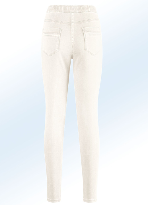 Hosen in Schlupfform - Super softe Jegging-Jeans, in Größe 017 bis 050, in Farbe ANTHRAZIT Ansicht 14