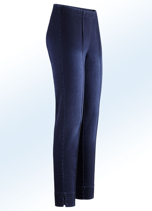 - Knöchellange Jeans in Schlupfform, in Größe 018 bis 052, in Farbe JEANSBLAU Ansicht 1
