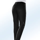 Hosen - Dezent schimmernde Hose – Farbe SCHWARZ – Ansicht 4 Hosen - Dezent schimmernde Hose, in Größe 017 bis 050, in Farbe OLIV – Farbe SCHWARZ – Ansicht 4