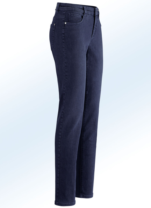 - Body-Perfect-Jeans, in Größe 017 bis 052, in Farbe DUNKELBLAU Ansicht 1