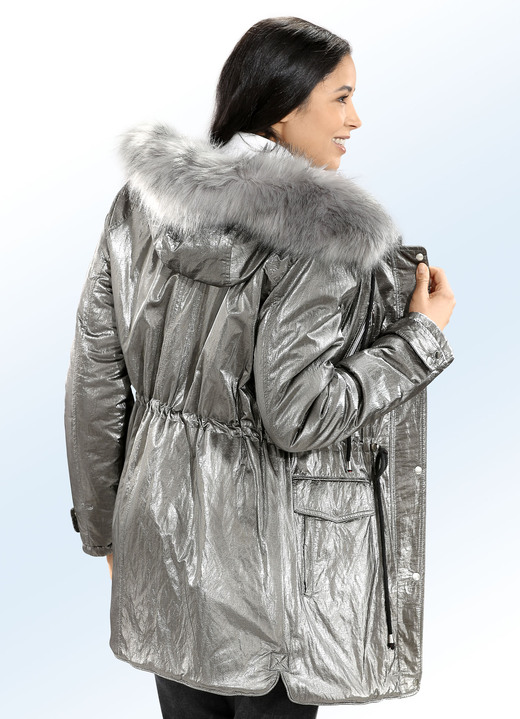 - Parka mit raffinierten Details, in Größe 034 bis 050, in Farbe BRONZE Ansicht 2