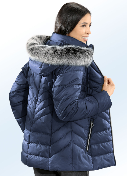 Winterjacken - Jacke mit abnehmbarer Kapuze Winterjacken - Jacke mit abnehmbarer Kapuze, in Größe 036 bis 052, in Farbe INDIGOBLAU