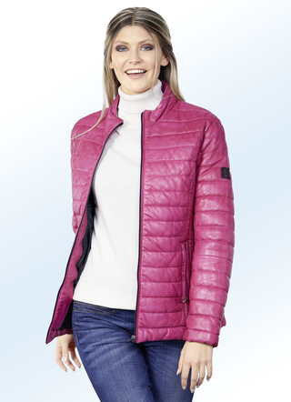 Kurzjacke aus Lamm-Nappaleder