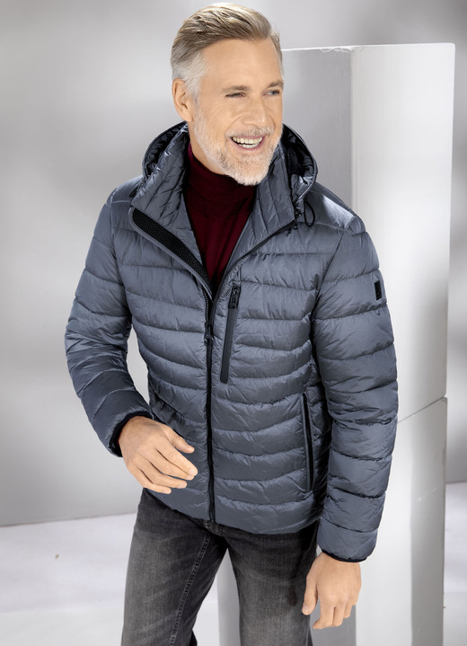 Kurzjacken & Blousons - Steppkurzjacke von „New Canadian“, in Größe 024 bis 064, in Farbe GRAFIT Ansicht 3