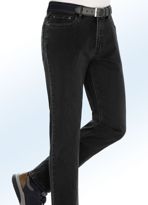 Jeans - Superstretch-Jeans von „Suprax“ in 4 Farben Jeans - Superstretch-Jeans von „Suprax“ in 4 Farben, in Größe 024 bis 060, in Farbe SCHWARZ