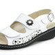Sandaletten & Pantoletten - ELENA EDEN, bequeme Damen-Sandalen, Weite H, mit herausnehmbarem Fußbett – Farbe WEISS – Ansicht 1 Sandaletten & Pantoletten - ELENA EDEN, bequeme Damen-Sandalen, Weite H, mit herausnehmbarem Fußbett, in Größe 036 bis 042, in Farbe WEISS – Farbe WEISS – Ansicht 1