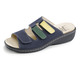 Sandaletten & Pantoletten - ELENA EDEN, bequeme Damen-Pantoletten, Weite H, mt herausnehmbarem Fußbett – Farbe MARINE-BUNT – Ansicht 1 Sandaletten & Pantoletten - ELENA EDEN, bequeme Damen-Pantoletten, Weite H, mt herausnehmbarem Fußbett, in Größe 036 bis 042, in Farbe MARINE-BUNT – Farbe MARINE-BUNT – Ansicht 1