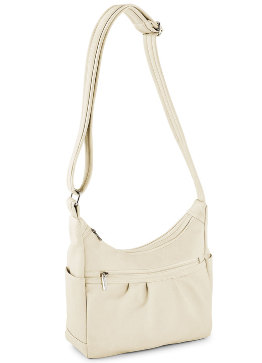 Taschen - Tasche aus Synthetikmaterial, in Farbe BEIGE Ansicht 1