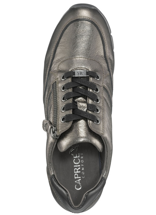 Slipper & Schnürschuhe - Caprice Schnürschuh mit praktischem Seitenreißverschluss, in Größe 036 bis 042, in Farbe BRONZE Ansicht 3