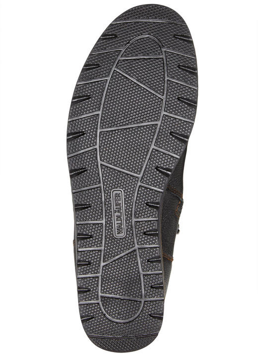 Stiefel & Stiefeletten - Waldläufer Schnür-Stiefelette mit Warmfutter aus reiner Baumwolle, in Größe 4 1/2 bis 9, in Farbe SCHWARZ Ansicht 4