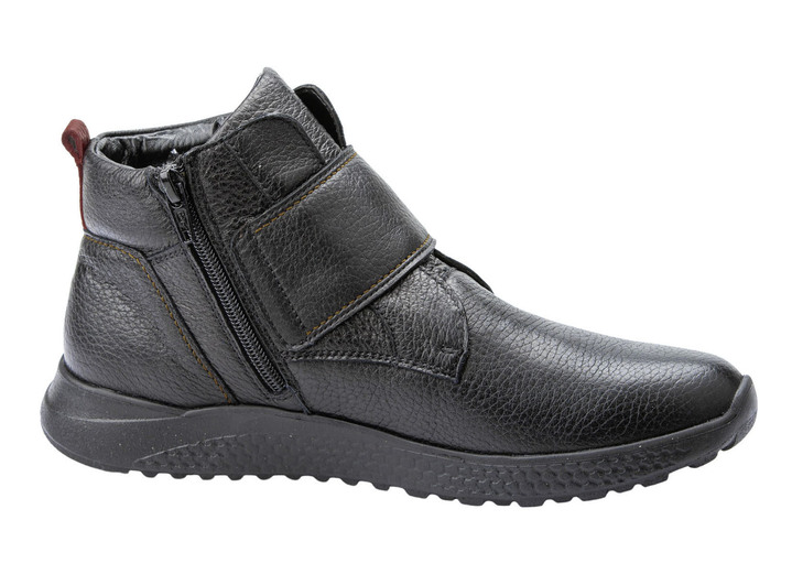 Stiefel & Stiefeletten - Waldläufer, bequeme Damen-Stiefeletten, Weite H, mit herausnehmbarem Fußbett Ansicht 7 Stiefel & Stiefeletten - Waldläufer, bequeme Damen-Stiefeletten, Weite H, mit herausnehmbarem Fußbett, in Größe 4 1/2 bis 9, in Farbe SCHWARZ-ROT Ansicht 7