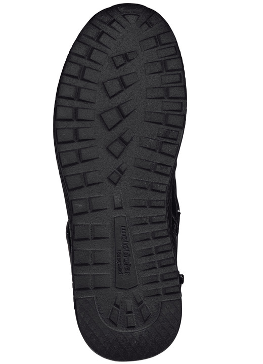 Stiefel & Stiefeletten - Waldläufer, bequeme Damen-Stiefeletten, Weite H, mit herausnehmbarem Fußbett Ansicht 4 Stiefel & Stiefeletten - Waldläufer, bequeme Damen-Stiefeletten, Weite H, mit herausnehmbarem Fußbett, in Größe 4 1/2 bis 9, in Farbe SCHWARZ-ROT Ansicht 4