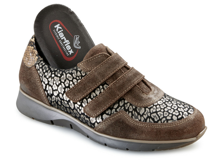 - Slipper mit flotter Prägung, in Größe 036 bis 042, in Farbe BRAUN Ansicht 2