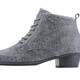 Stiefel & Stiefeletten - Waldläufer Schnür-Stiefelette mit floraler Prägung – Farbe GRAU – Ansicht 5 Stiefel & Stiefeletten - Waldläufer Schnür-Stiefelette mit floraler Prägung, in Größe 4 1/2 bis 9, in Farbe GRAU – Farbe GRAU – Ansicht 5