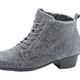 Stiefel & Stiefeletten - Waldläufer Schnür-Stiefelette mit floraler Prägung – Farbe GRAU – Ansicht 6 Stiefel & Stiefeletten - Waldläufer Schnür-Stiefelette mit floraler Prägung, in Größe 4 1/2 bis 9, in Farbe GRAU – Farbe GRAU – Ansicht 6