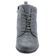 Stiefel & Stiefeletten - Waldläufer Schnür-Stiefelette mit floraler Prägung – Farbe GRAU – Ansicht 8 Stiefel & Stiefeletten - Waldläufer Schnür-Stiefelette mit floraler Prägung, in Größe 4 1/2 bis 9, in Farbe GRAU – Farbe GRAU – Ansicht 8